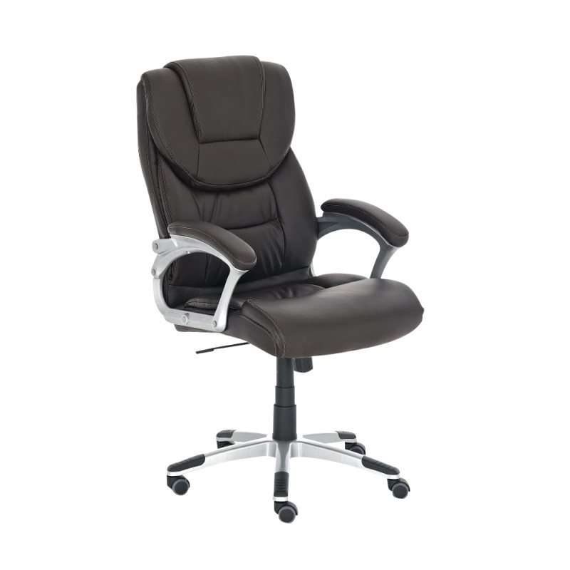 chaise de bureau Texas brun