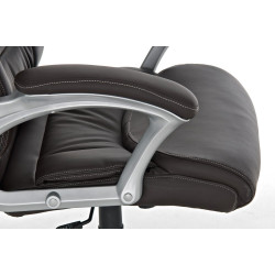 chaise de bureau Texas brun