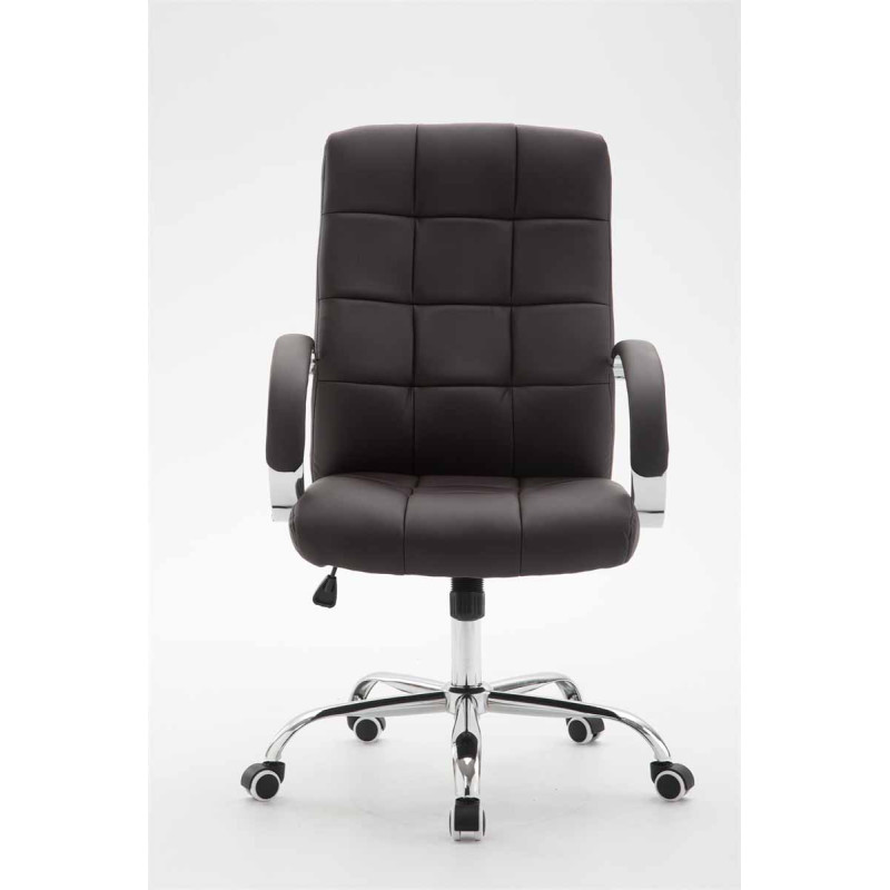 Chaise de bureau Mikos brun