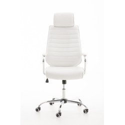 Chaise de bureau Rako blanc