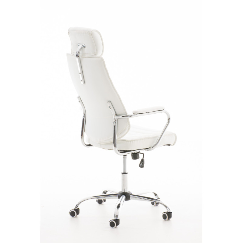 Chaise de bureau Rako blanc