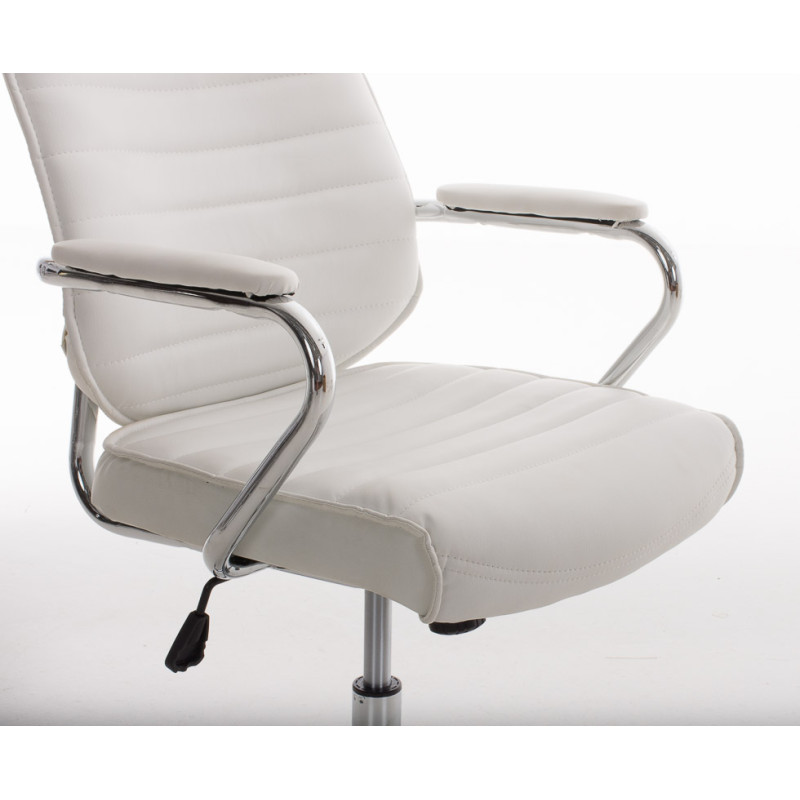 Chaise de bureau Rako blanc