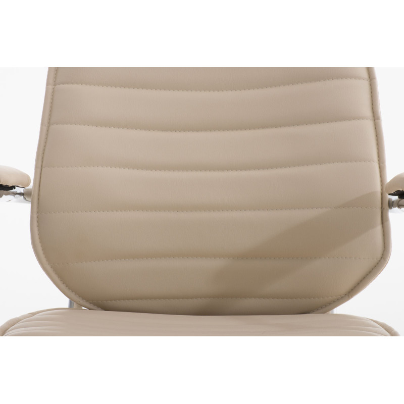 Chaise de bureau Rako crème