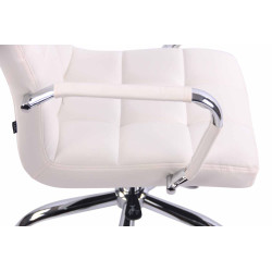 Chaise de bureau Deli blanc