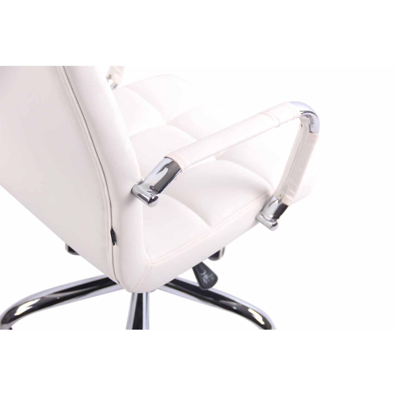 Chaise de bureau Deli blanc