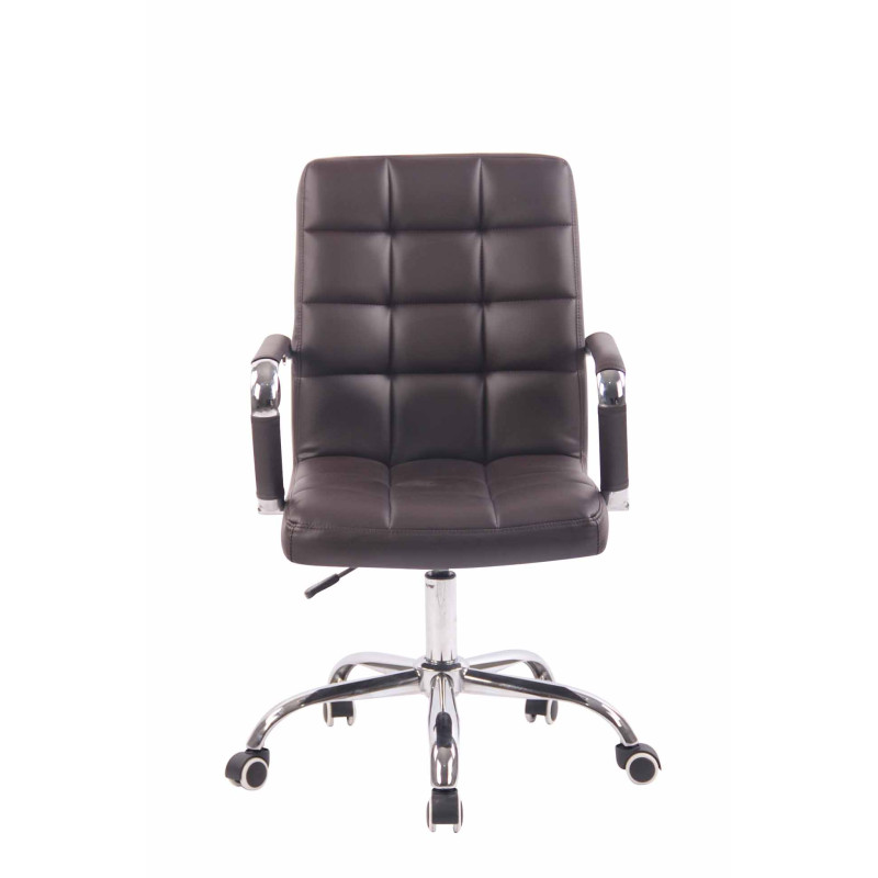 Chaise de bureau Deli brun