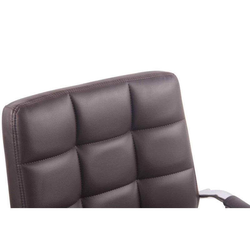 Chaise de bureau Deli brun