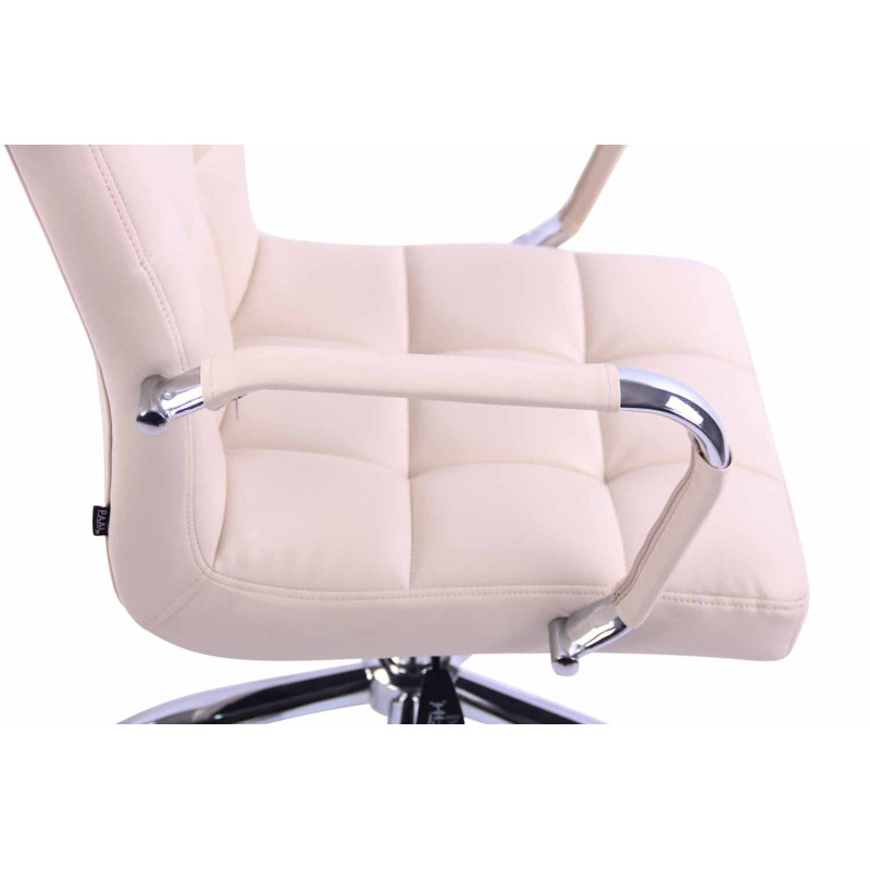 Chaise de bureau Deli crème