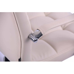 Chaise de bureau Deli crème