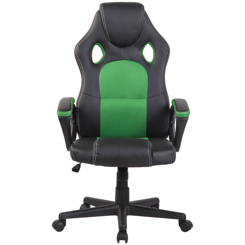 Chaise de bureau de course Fire vert