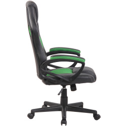 Chaise de bureau de course Fire vert