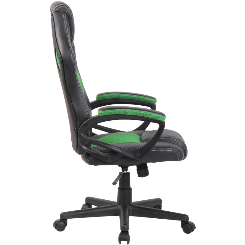 Chaise de bureau de course Fire vert