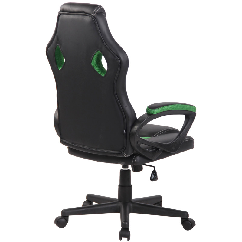 Chaise de bureau de course Fire vert