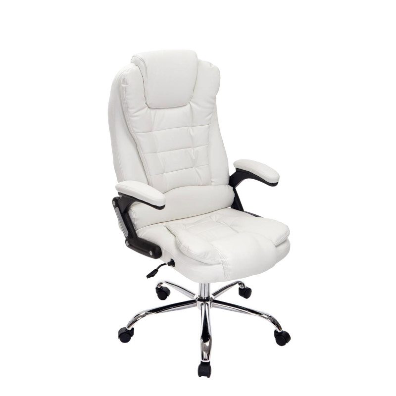 Chaise de bureau Thor blanc