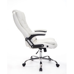 Chaise de bureau Thor blanc