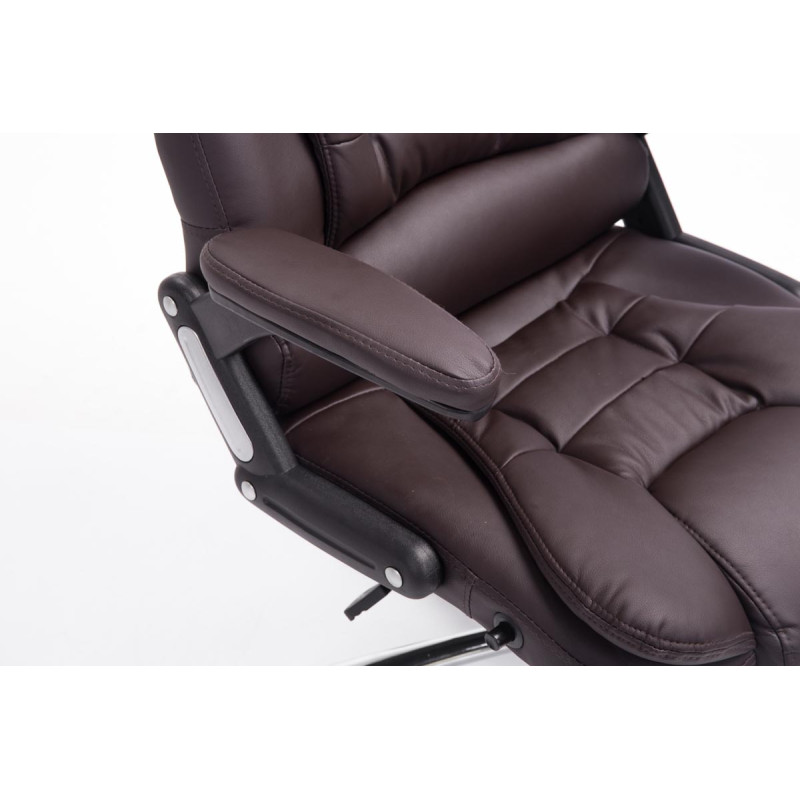Chaise de bureau Thor brun