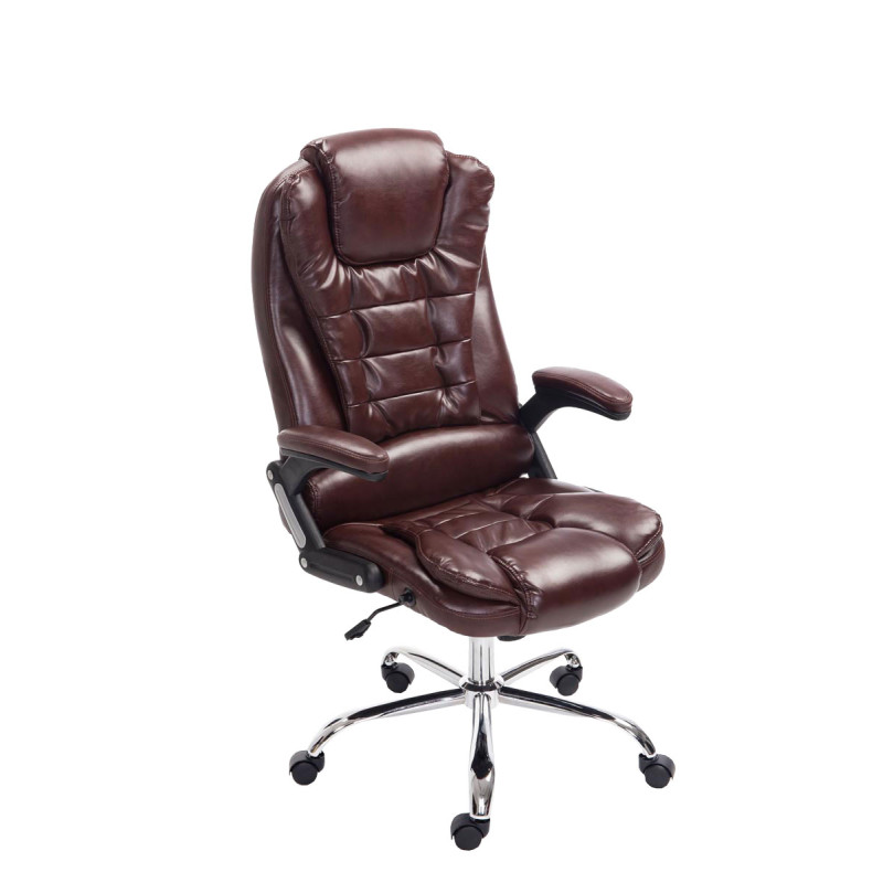Chaise de bureau Thor rouge bordeaux