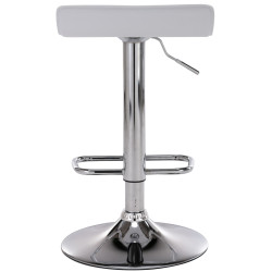 Conjunto de 2 banquetas de bar Dyn brancas