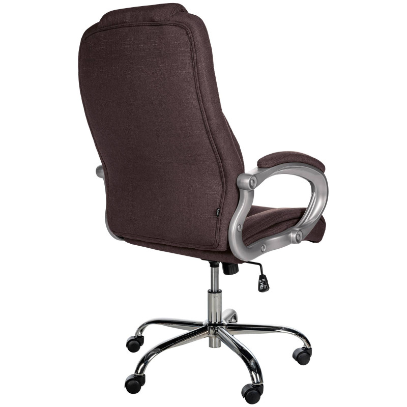 Chaise de bureau BIG Apollo en tissu brun