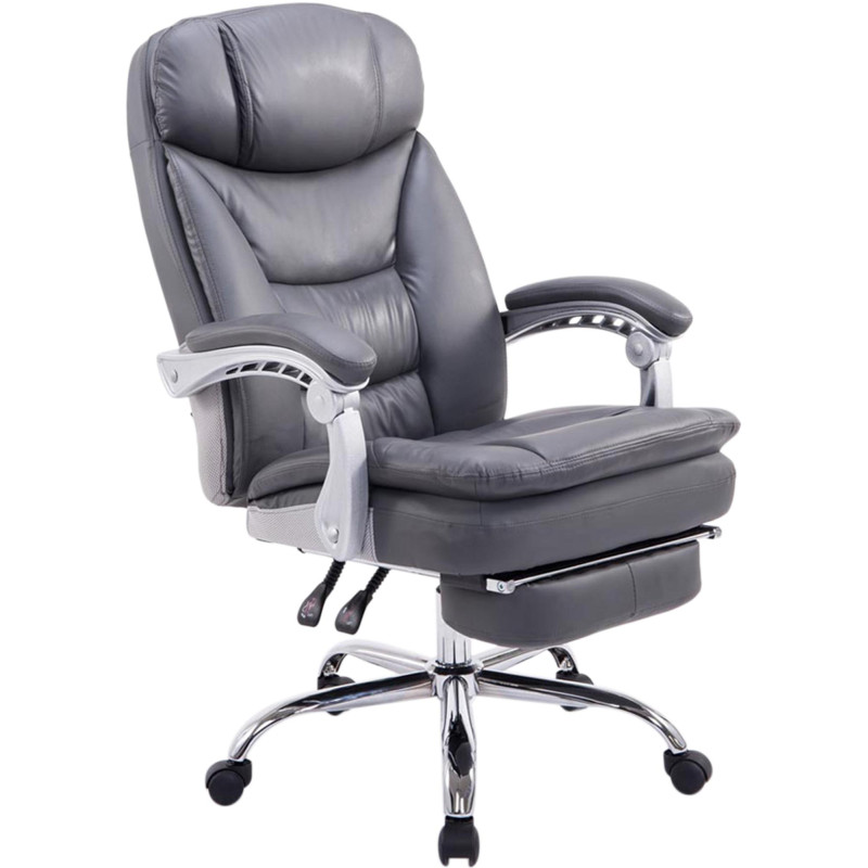 Chaise de bureau XL Troy gris