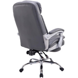 Chaise de bureau XL Troy gris