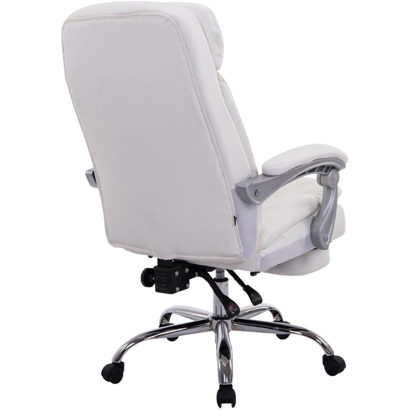 Chaise de bureau XL Troy blanc