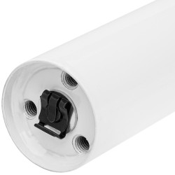 Sgabello bar con alzata a gas Panama, Limon, Damaso bianco