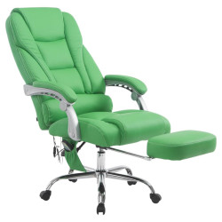 Chaise de bureau Pacific avec fonction massage vert