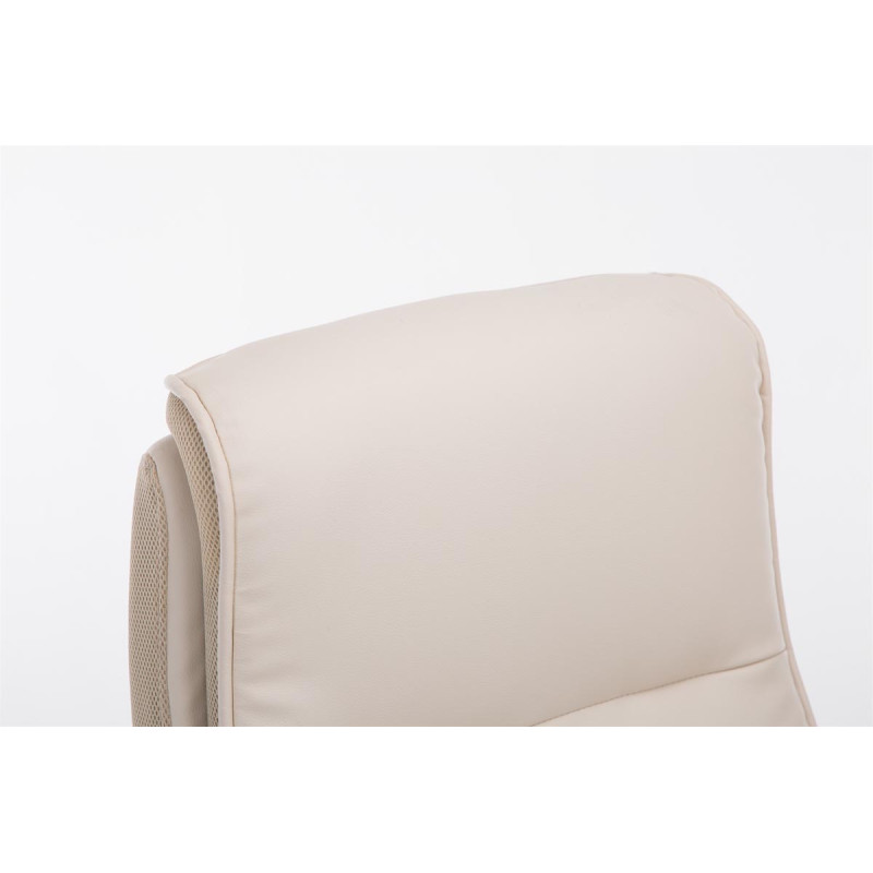 Chaise de bureau BIG Villach crème