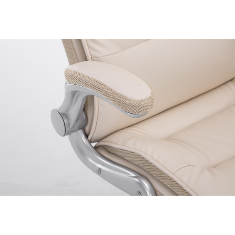 Chaise de bureau BIG Villach crème