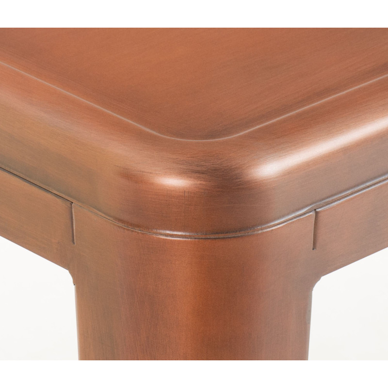 Conjunto de 2 banquetas Joshua em cobre