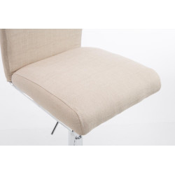 Tabouret de bar en tissu Cologne