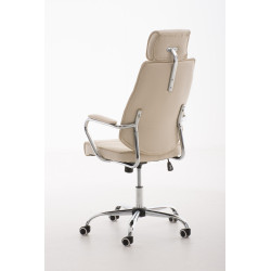 Chaise de bureau Rako V2 crème