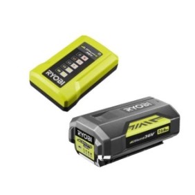 1 batterie lithium+ 36V - 2,0 Ah et 1 chargeur standard 1,7 A RYOBI MAXPOWER