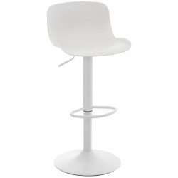 Tabouret de bar blanc Almada