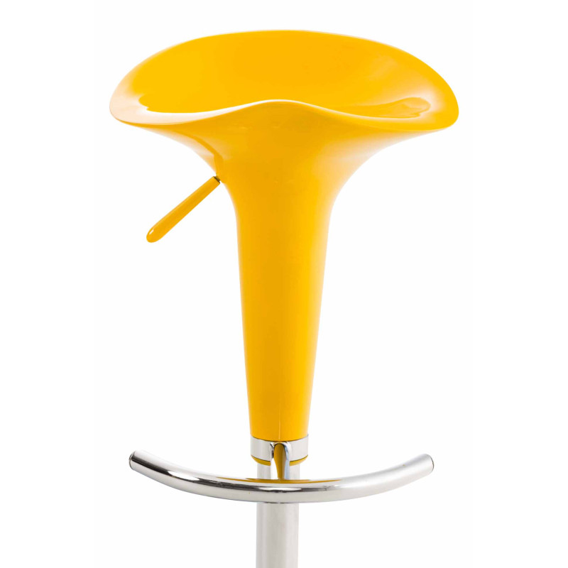 Set di 2 sgabelli da bar Saddle giallo