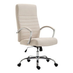 Chaise de bureau en tissu...