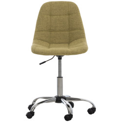 Chaise de bureau Emil Stoff vert