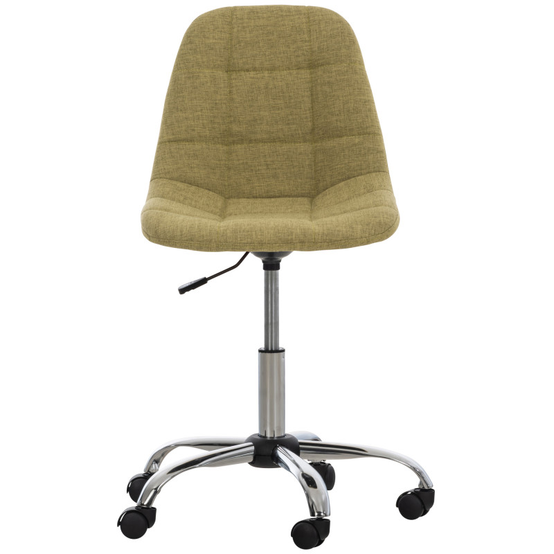 Chaise de bureau Emil Stoff vert
