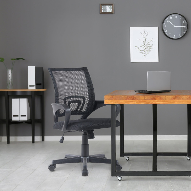 Chaise de bureau Genius noir