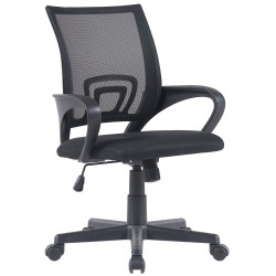 Chaise de bureau Genius noir