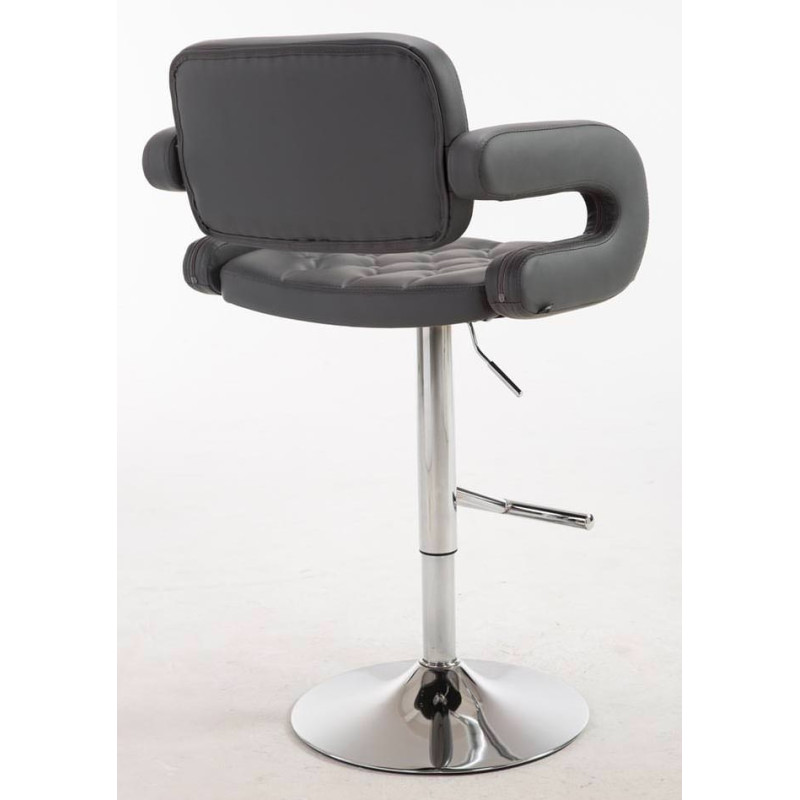 Lot de 2 tabourets de bar Dublin C, gris