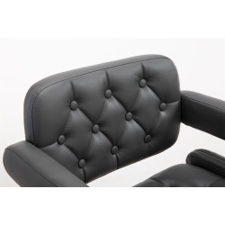 Lot de 2 tabourets de bar Dublin C, gris