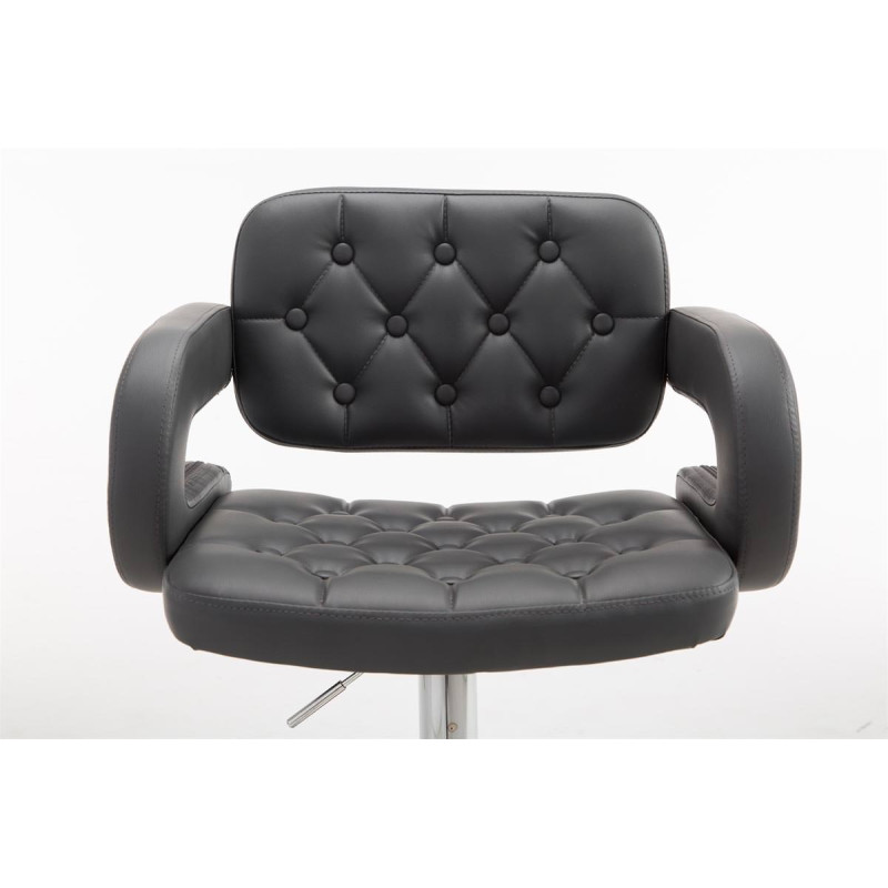 Lot de 2 tabourets de bar Dublin C, gris