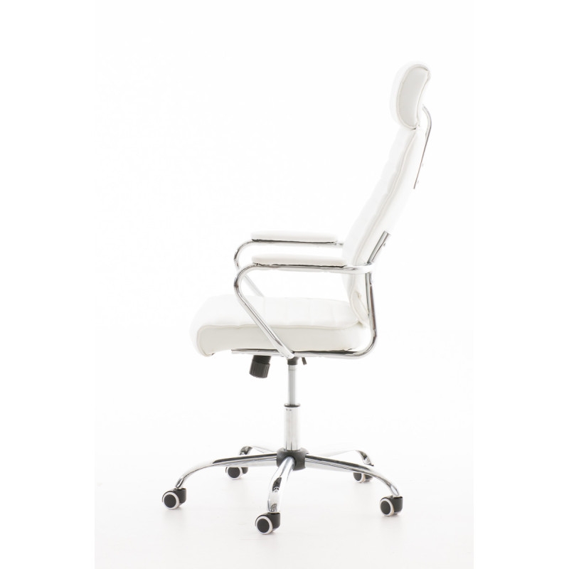 Chaise de bureau Rako blanc