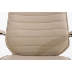 Chaise de bureau Rako crème