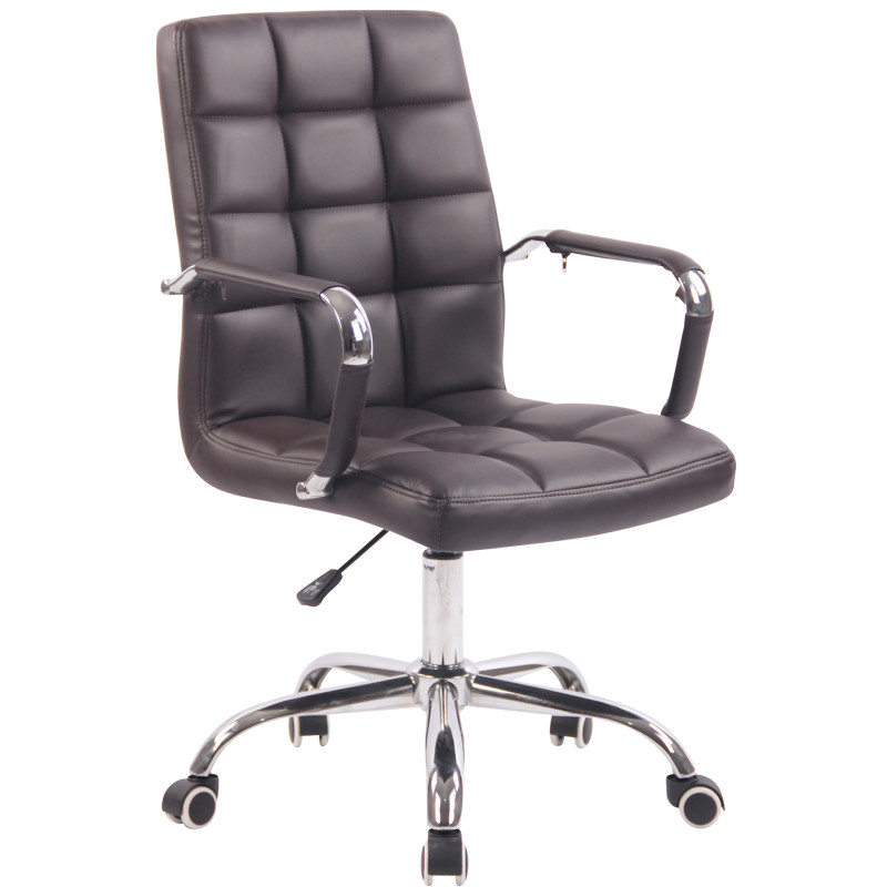Chaise de bureau Deli brun