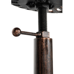 Conjunto de 2 banquetas de bar Butch bronze