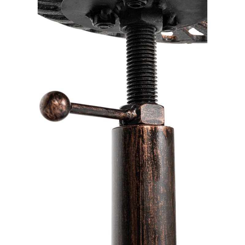 Conjunto de 2 banquetas de bar Butch bronze