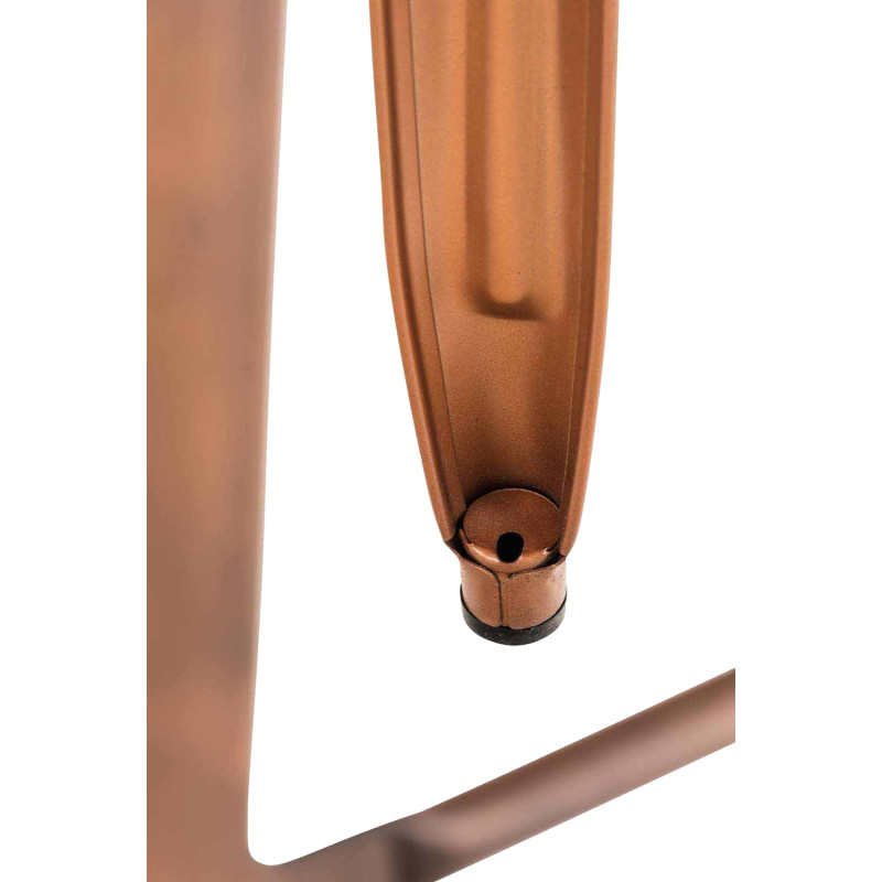 Conjunto de 2 banquetas Joshua V2 em cobre